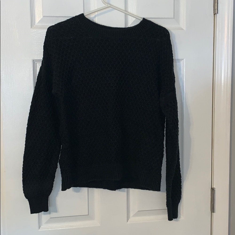 Black sweater